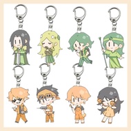 🍀MBTI16 type personality peripheral acrylic keychain infp student school bag pendant jewelry creati 