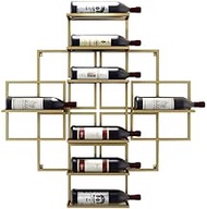 Wall-Mounted Wine Rack Hanging Red Wine Shelf Wall Wine Decoration Rack Warm as ever