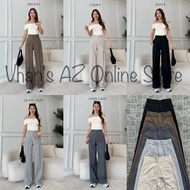 Eunice Wide-Leg for work High-waist Trousers