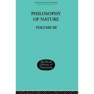[100% Original Books] - Hegel's Philosophy of Nature : Volume III by G.W.F. Hegel (UK edition, paper