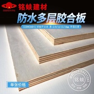 Water Resistant Multi-Layer Board 18mm Eucalyptus Waterproof Glue Plywood Bleaching Poplar Surface W