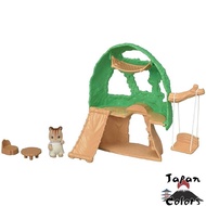 Sylvanian Families Kindergarten Playground Equipment "Cute Wooden Room Set" S-63 ST Mark Certified 3 Years and Older Toy Doll House Sylvanian Families Epoch Co., Ltd. EPOCH
