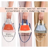 Beyond The Vines Colourblock Micro Dumpling Bag