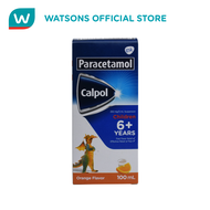 CALPOL Paracetamol 6 to 12 years old Orange 100ml