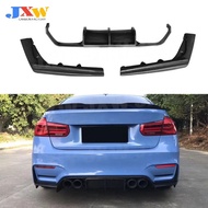 ABS Material Rear Bumper Diffuser Splitters For BMW 3 4 Serises F80 M3 F82 F83 M4 2014-2019 V Style 