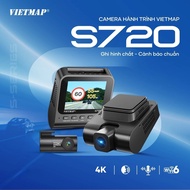 Camera Hành Trình VIETMAP S720 độ phân giải 4K Cảnh Báo Giao Thông Điều Khiển Giọng Nói