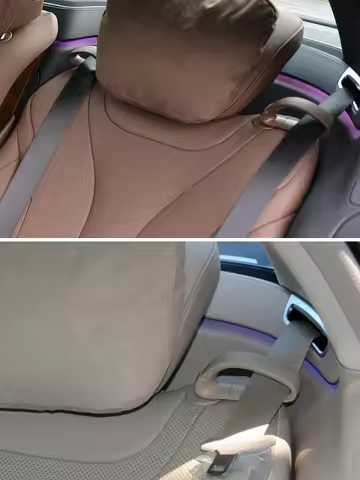 Car Rear Seat Belt Guide Cable Fixing Tie Buckle 2228600922 For Mercedes S-Class W222 14-20 Car Rear