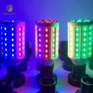 MXMUSTY1 LED Light Bulb, E27 5W 10W Corn Bulb Lamps, Spot Lamp Colorful Red/Blue/Green/Yellow Small Spot Lamp Garden Lawn