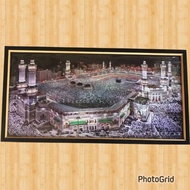 Mecca Kaaba wall decoration plus 100x50cm frame