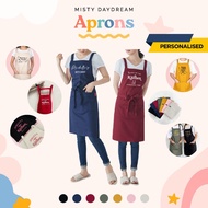 [SG Seller] Customised Apron | Personalised Housewarming Kitchenware Gift | Mother's Day Apron Gifts