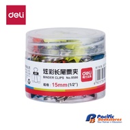 Deli D8586 Colorful Binder Clip 15mm (48 Pcs/Box)