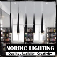 New Design 5 IN 1 Droplight Led Pendant Light C/W 3w G9 Led Bulb Nordic Lighting Black Lampu Gantung
