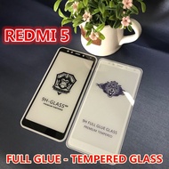 REDMI 5 / REDMI 5A / REDMI 5PLUS Full Covered Tempered Glass Screen Protector