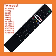 New voice remote control RMF-TX520P compatible Sony TV KD-43X80J 55X85J 65X80J 65X85J 75X80J 75X85J 