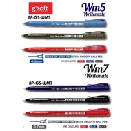 Gsoft Extra Smooth Ball Pen WM5-0.5mm / WM7-0.7mm