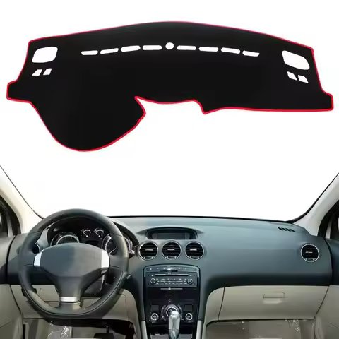 Car Dashboard Cover Dash Mat For Peugeot 308 308SW 308GTI T7 2007-2013 408 Dashmat Carpet Sunshade P