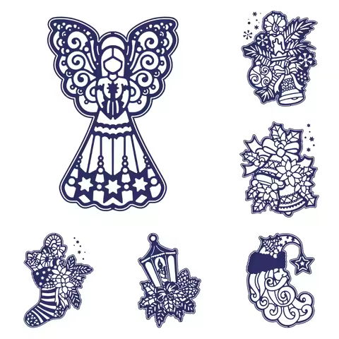 2025 August New Metal Cutting Dies for DIY Scrapbooking Photo Album Greeting Cards over the Edge Yul