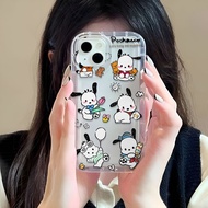 Photo frame airbag soft case for iphone 14promax 11 13 12 7Plus 6 6s XR X XS Max Cute Pachacco cover