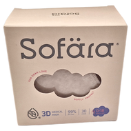 Sofara 舒芙氧 嬰兒3D清新宣言立體醫用口罩 8.5 x 7 x 5.5cm 0~18個月  裸膚金  30片  1盒