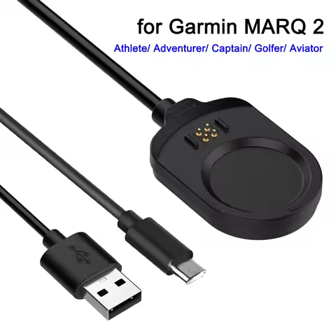 Charger for Garmin MARQ 2 USB-C & A Charging Cable for MARQ2 Gen2 Adventurer/Driver/Aviator/Captain/