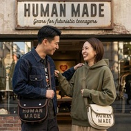 HUMAN MADE SHOPPING SHOULDER BAG New Authentic
