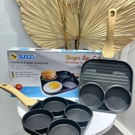 Burger egg grill pan non stick pan