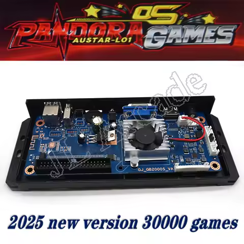 NEW MAX Game Arcade 30000 Games Pandora OS box 3D Retro Arcade Game react quickly save game