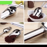 Scope Scoop Stainless Steel Ice Cube Jumbo Large Length 11" Ice Cube Scoop Ice Cube Scoop Ice Cream 