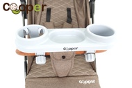 Cooper Universal Food Tray ถาดวางอาหารอเนกประสงค์ ถาดวางอาหารติดรถเข็น ติดได้ทุกรุ่น ทุกยี่ห้อ ที่ใส