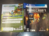 last T 淨帶無盒 無說明書 日語 日文 二手 80%新 Playstation PS Vita PSV 遊戲 Minecraft 我的世界 當個創世神 2014