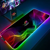 Gaming Mouse Pad XL LED RGB USB Cable High Precision Waterproof, Anti Slip - Gaming Mouse Pad RGB XL LED Glowing High Precision Jumbo Mousepad Large USB Cable