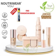 FREE FOUNDATION BRUSH YOU you NoutriWear+ Foundation Airy Fit Loose Powder Concealer Velvet Liquid F