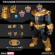 順豐到付$1150 / 絕版正貨 / Mezco One 1:12 可動布衣 / Thanos 薩諾斯 滅霸 (Ironman 鋼鐵人 鋼鐵奇俠 Avengers 復仇者聯盟 漫畫ver) / Mar