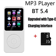 ​[จัดส่งฟรี] เครื่องเล่น MP3 MP4 รุ่น Mini รองรับ Bluetooth มีลำโพงในตัว สามารถบันทึกเสียงและเล่นไฟล