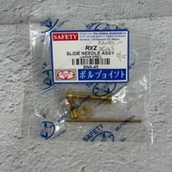 ORIGINAL SAFETY SLIDE NEEDLE ASSY CARBURETOR RXZ TS125 NSR150 JARUM SLIDE SET JARUM CARBURETOR