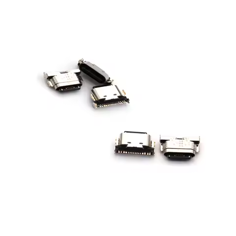 10Pcs USB Charging Connector For Vivo S12 Y32 Y33s Y55s Y74s Y76s Y77 iqoo U5 Charge Port Socket Doc