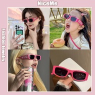 Retro Punk Letter Sunglasses European And American Ins Sunglasses Y2K Small Frame Glasses 墨镜