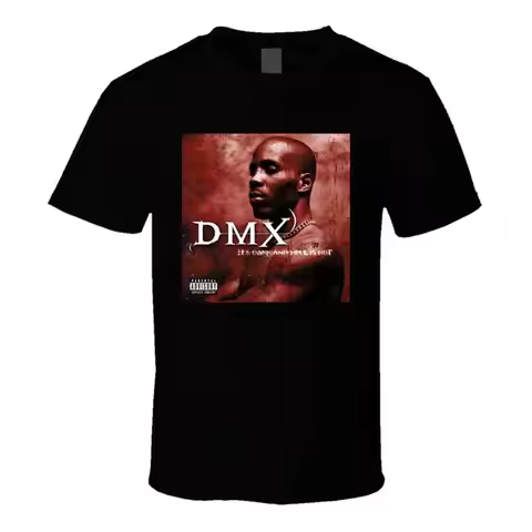 DMX It's Dark And Hell Is Hot 90's Hip Hop Album Cool Retro T Shirt
