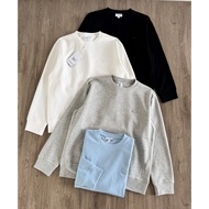 DF2H LA '''''Same Color Embroidered Logo Round Neck Pullover Long Sleeve Sweatshirt Top
