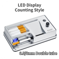 6.5/8mm Tube Electric Cigarette Rolling Machine Infrared Sensing Injector Tobacco Filling Auto Cigar