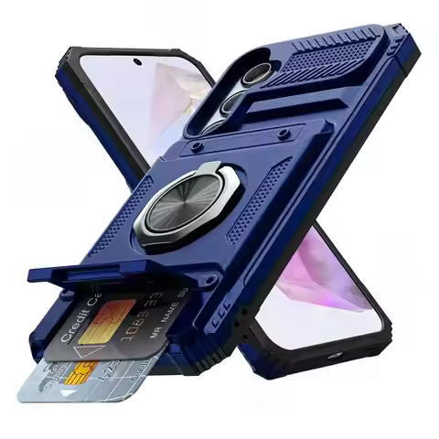 Armor Protection Magnetic Rotated Ring Bracket Case For Samsung Galaxy S26 S25 S24 Ultra Plus A55 A3