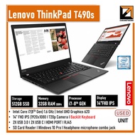 Lenovo ThinkPad (1 YEAR WARRANTY T&C) T480s/T470S/T490 Core i7-(7th/8th Gen)14" inch 32GB RAM Win 11