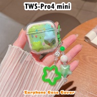 【Original boutique】For TWS-Pro4 mini Case Casing Soft Silicone Earphone Case Sweet Cute Cartoon