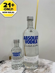 🎄Christmas Promotion 🎄 Absolut Vodka Blue 1L Bundle Set (1L + 200ml)💯 Authentic Product