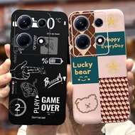 For Infinix Note 30 4G Case Stylish Art Painted Cover Soft Silicone Phone Case For Infinix Note 30i Note30 Pro Note 30 VIP Shell