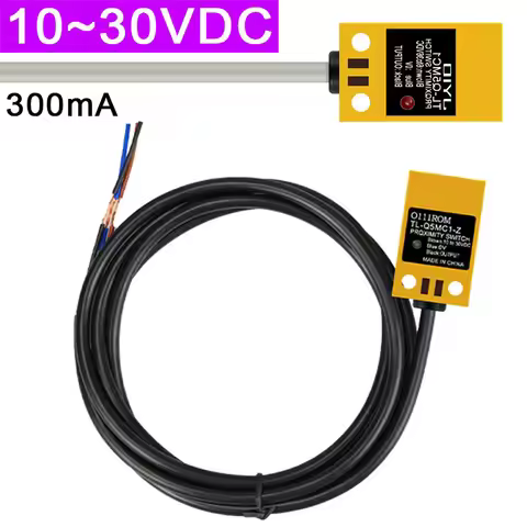 TL-Q5MC1 Square Sensing Distance 5MM Proximity Switch Sensor DC Three-Wire NPN Normally Open 6-36VDC