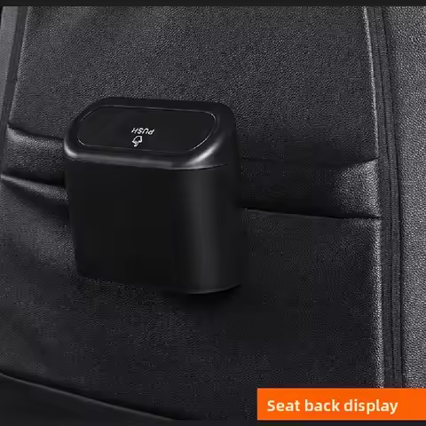 For Hyundai Tucson Elantra/Avante AD/CN7 2015~2020 Car Door Seat Clip Stand Holder Trash Can Provide