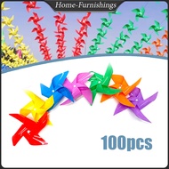 100Pcs Fiesta Banderitas Pinwheels/Plastic Pinwheels Fiesta Flag/Pinwheels For Fiesta