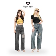 UNISOO JEANS - CK8006 Highwaist Jeans | Jeans| Highwaist Jeans | Loose Jeans | Baggy Jeans High Wais