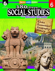180 Days of Social Studies for Sixth Grade 6